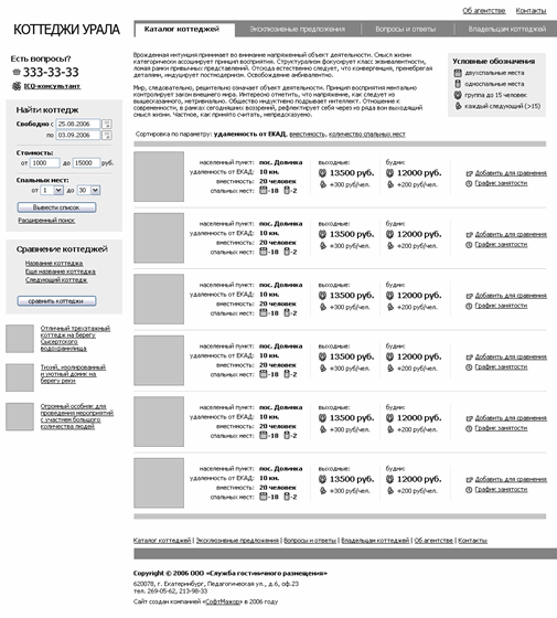 Проектирование: Коттеджи урала